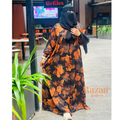 Modesty Printed Abaya
