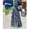 Modesty Printed Abaya
