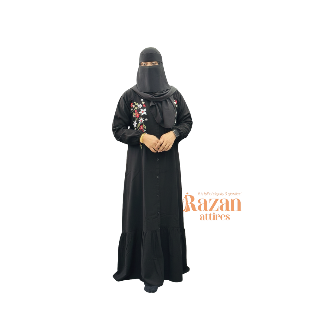Modesty Denim Abaya