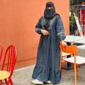 Modesty Denim Abaya