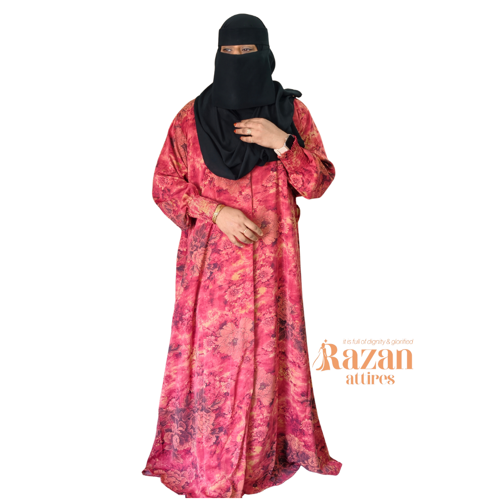 Modesty Printed Abaya