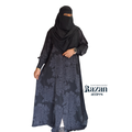 Modesty printed abaya